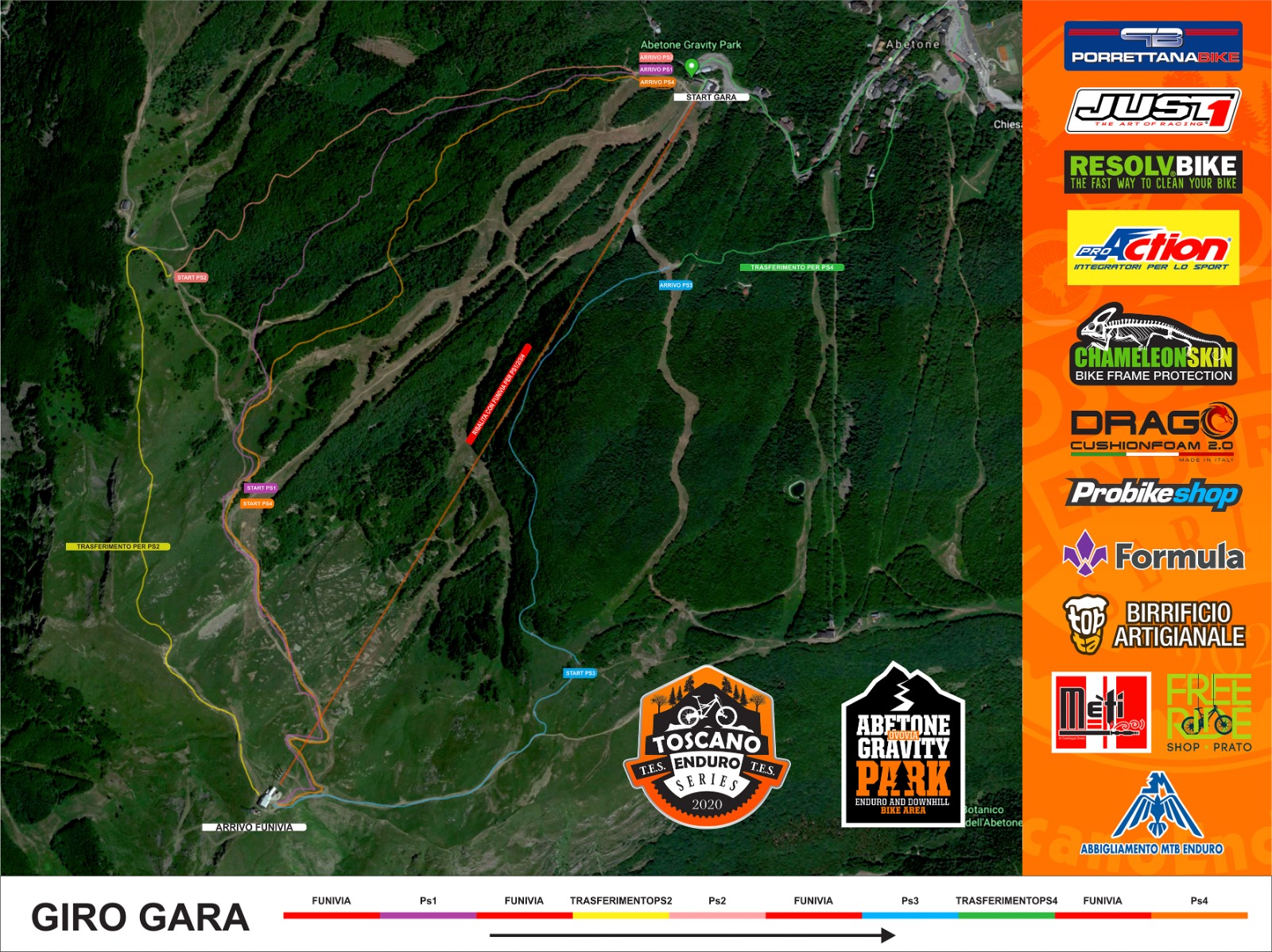 tes 1 2020 abetone mappa gara