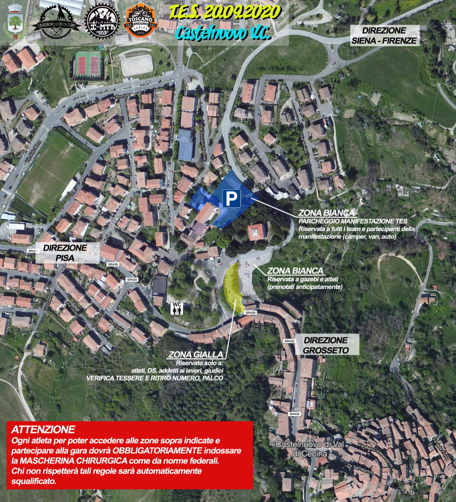 TES2 mappa logistica