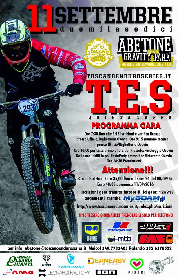 tes5 2016 abetone locandina